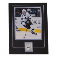 Maveric Lamoureux Signed Mammoth 12x16 Custom Matted Cut Display (JSA) at PristineAuction.com