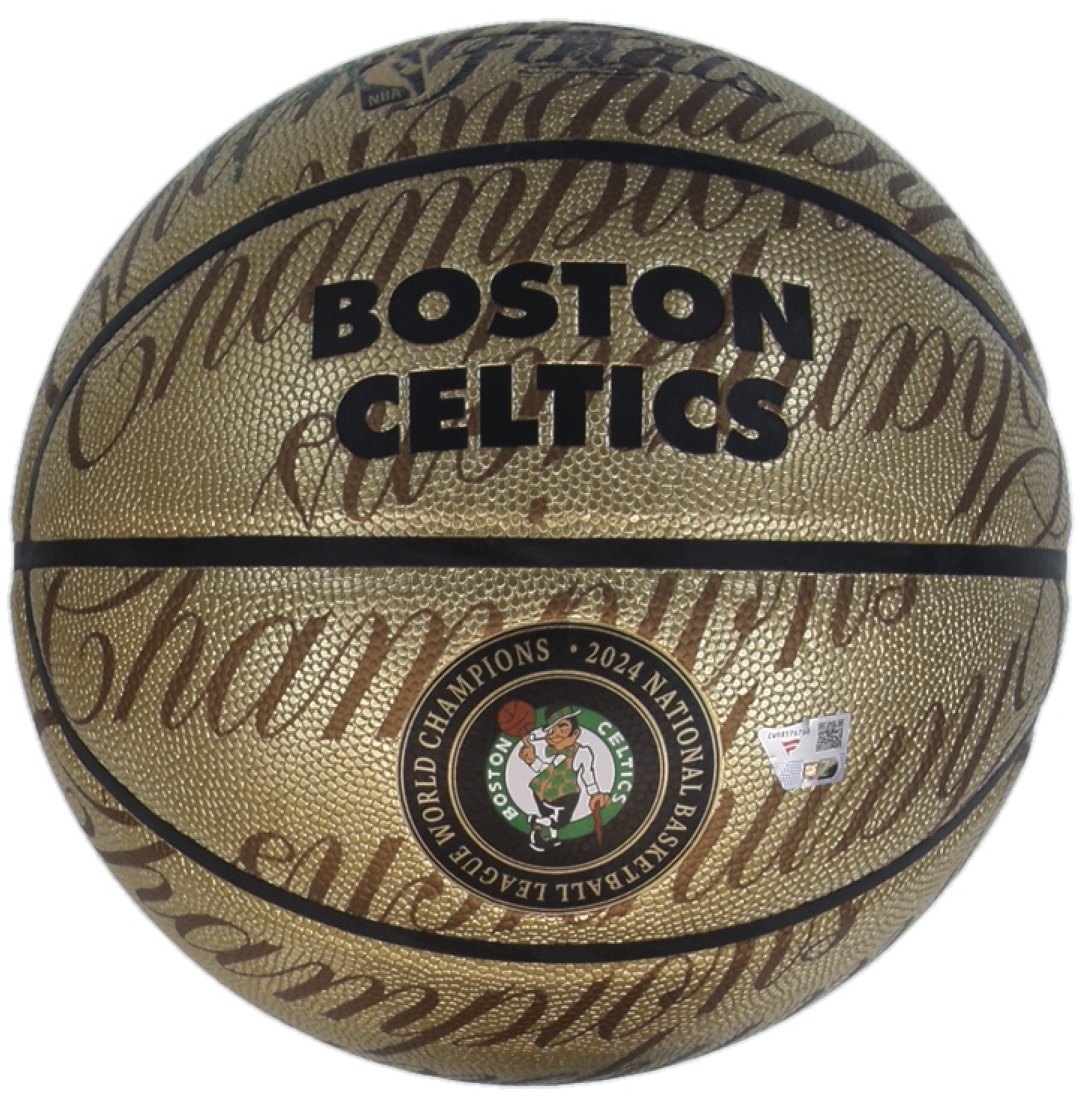 Jrue Holiday Signed 2024 Official Finals Celtics NBA World Champions Logo Basketball (Fanatics) at PristineAuction.com Jrue Holiday Signed 2024 Official Finals Celtics NBA World Champions Logo Basketball (Fanatics) at PristineAuction.com