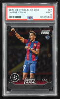 Lamine Yamal 2023-24 Stadium Club Chrome UEFA Champions League #27 RC (PSA 9) at PristineAuction.com