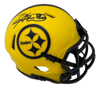 Hines Ward Signed Steelers Rave Alternate Speed Mini Helmet (Beckett) at PristineAuction.com