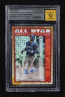 Bobby Witt Jr. 2025 Topps '90 Silver Pack Chrome All Star Orange Refractors Autos #90CAS-BW (BGS | Autograph Graded BGS 10) at PristineAuction.com