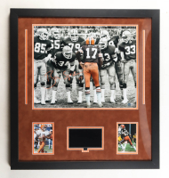 Brian Sipe Signed Browns Custom Framed Photo Display (Beckett) at PristineAuction.com