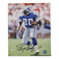 Barry Sanders Signed Lions 8x10 Photo (Schwartz) at PristineAuction.com