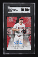 Mike Trout 2023 Topps Baseball Stars Red Auto #BSA-MT #22/25 (SGC 10 | Autograph Graded SGC 10) at PristineAuction.com