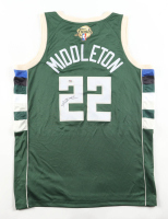 Khris Middleton Signed Bucks Nike Authentic Jersey (PSA) at PristineAuction.com