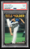 Shohei Ohtani 2016 Calbee Title Holder #T03 RC (PSA 9) at PristineAuction.com