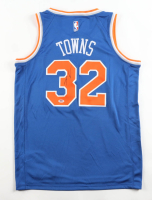 Karl-Anthony Towns Signed Knicks Nike Authentic Jersey (PSA) at PristineAuction.com