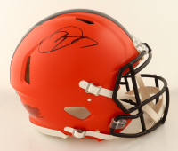 Odell Beckham Jr. Signed Browns Full-Size Authentic On-Field Speed Helmet (JSA) at PristineAuction.com