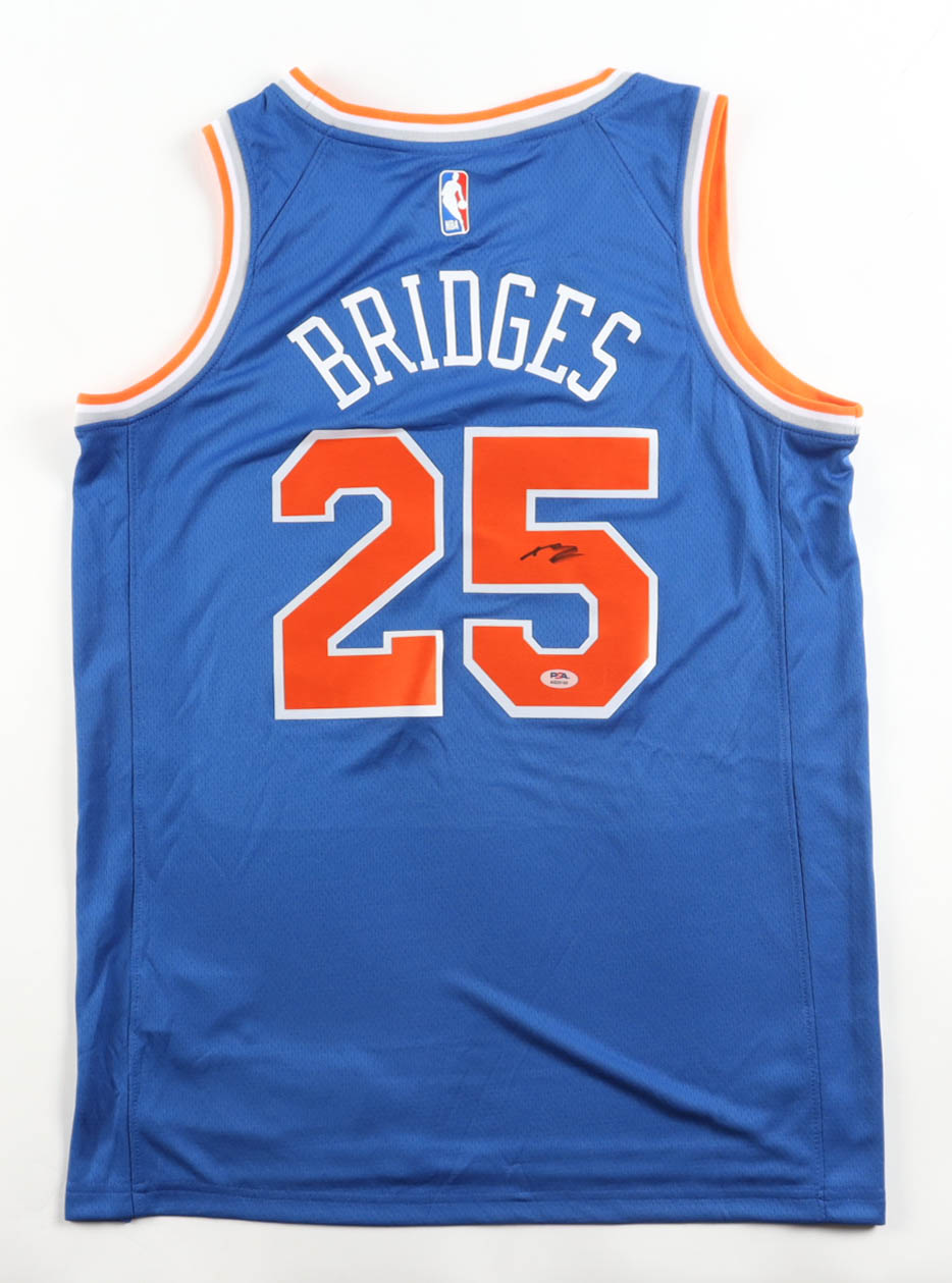 Mikal Bridges Signed Knicks Nike Authentic Jersey (PSA) at PristineAuction.com Mikal Bridges Signed Knicks Nike Authentic Jersey (PSA) at PristineAuction.com
