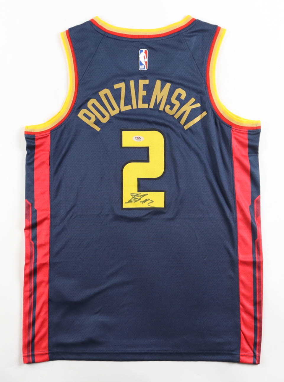 Brandin Podziemski Signed Warriors Nike Authentic Jersey (PSA) at PristineAuction.com Brandin Podziemski Signed Warriors Nike Authentic Jersey (PSA) at PristineAuction.com