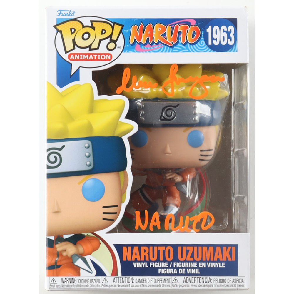 Maile Flanagan Signed "Naruto" #1963 Naruto Funko Pop! Vinyl Figure Inscribed "Naruto" (JSA) at PristineAuction.com