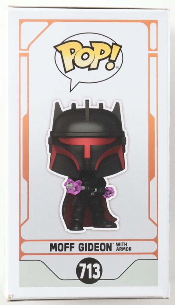Giancarlo Esposito Signed "Star Wars" #713 Moff Gideon with Armor Bobble-Head Funko Pop! Vinyl Figure (JSA) at PristineAuction.com Giancarlo Esposito Signed "Star Wars" #713 Moff Gideon with Armor Bobble-Head Funko Pop! Vinyl Figure (JSA) at PristineAuction.com