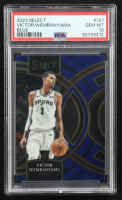 Victor Wembanyama 2023-24 Select Blue #121 RC (PSA 10) at PristineAuction.com