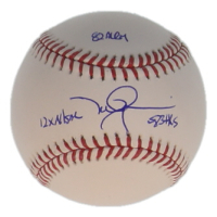 Mark McGwire Signed OML Baseball Inscribed "82 AL ROY", "12x All Star" & "583 HRs" (JSA) at PristineAuction.com