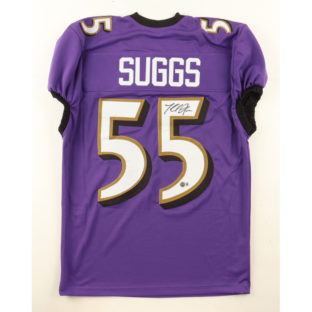 Terrell Suggs Signed Jersey (Beckett) at PristineAuction.com
