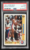 Dennis Rodman 1991-92 Upper Deck #185 (PSA 10) at PristineAuction.com