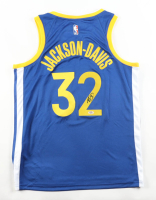 Trayce Jackson-Davis Signed Warriors Nike Authentic Jersey (PSA) at PristineAuction.com