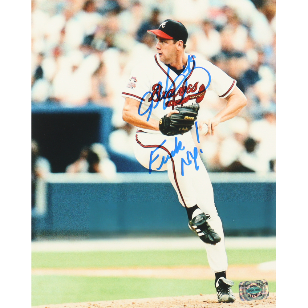 John Rocker Signed 8x10 Braves Photo Inscribed "F*** NY!" (Wilder Side of Sports) at PristineAuction.com