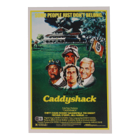 Chevy Chase Signed "Caddyshack" 11x17 Movie Poster (Beckett) at PristineAuction.com