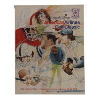 12th Annual "American Airlines Golf Classic" Magazine Signed By (42) With Yogi Berra, Joe DiMaggio, Joe Namath, Deacon Jones (Beckett) at PristineAuction.com