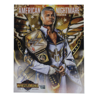 Cody Rhodes Signed LE WWE 11x14 Photo (Fanatics) at PristineAuction.com