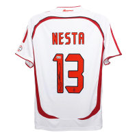 Alessandro Nesta Signed AC Milan Adidas Authentic Jersey (Beckett) at PristineAuction.com