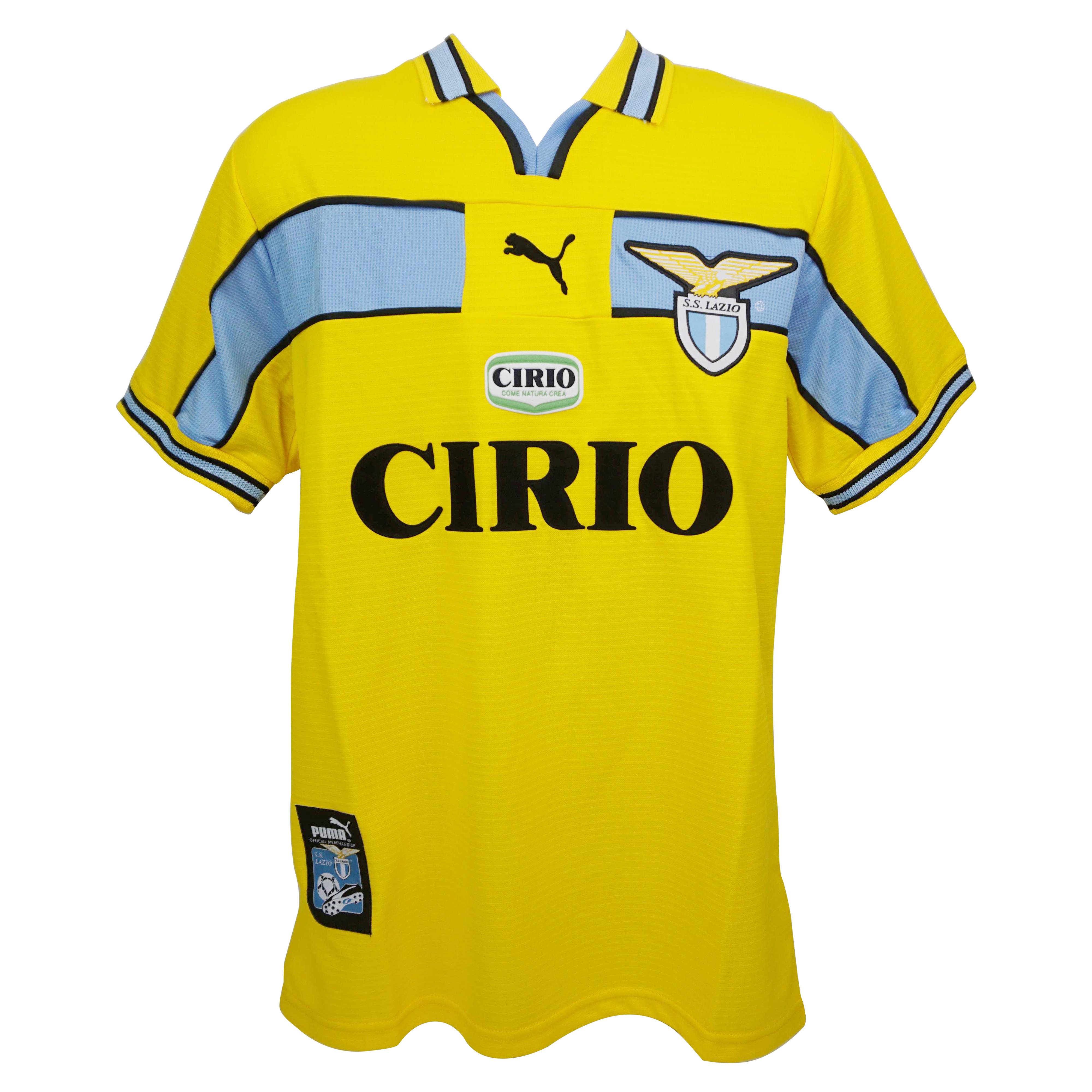 Alessandro Nesta Signed S.S Lazio Puma Authentic Jersey (Beckett) at PristineAuction.com Alessandro Nesta Signed S.S Lazio Puma Authentic Jersey (Beckett) at PristineAuction.com