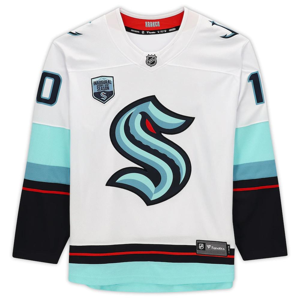 Matt Beniers Signed Adidas Kraken Jersey (Fanatics) at PristineAuction.com Matt Beniers Signed Adidas Kraken Jersey (Fanatics) at PristineAuction.com