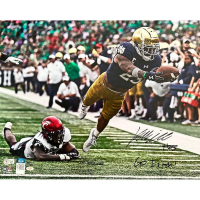 Kyren Williams Signed Notre Dame Fighting Irish LE 11x14 Photo Inscribed "Go Irish!" (Beckett) at PristineAuction.com