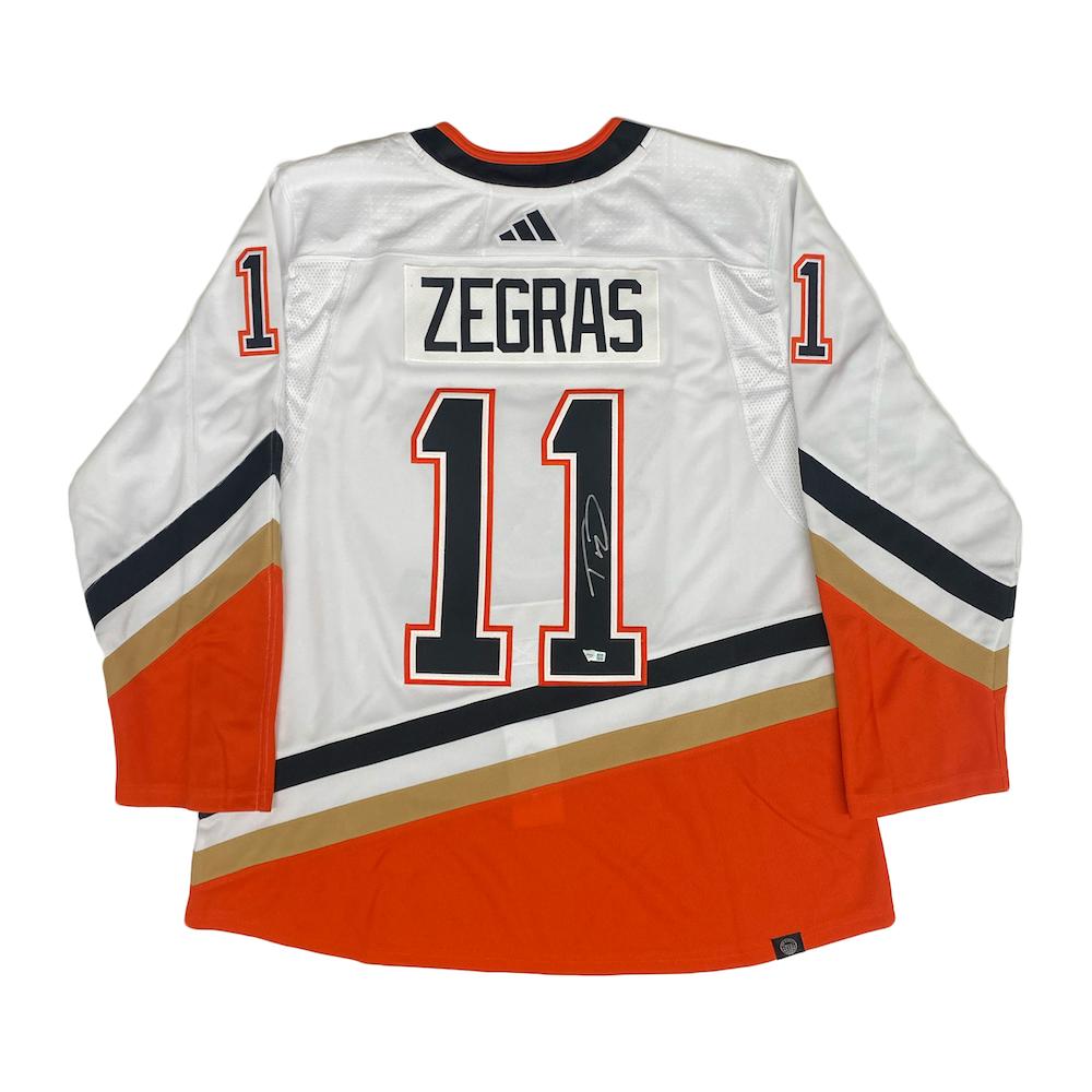 Trevor Zegras Signed Ducks Adidas Jersey (Fanatics) at PristineAuction.com Trevor Zegras Signed Ducks Adidas Jersey (Fanatics) at PristineAuction.com