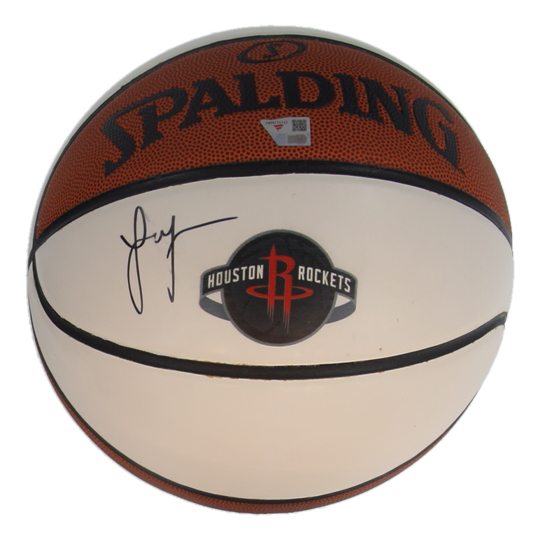 Jalen Green Signed Rockets Logo NBA Basketball (Fanatics) at PristineAuction.com Jalen Green Signed Rockets Logo NBA Basketball (Fanatics) at PristineAuction.com