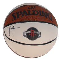 Jalen Green Signed Rockets Logo NBA Basketball (Fanatics) at PristineAuction.com