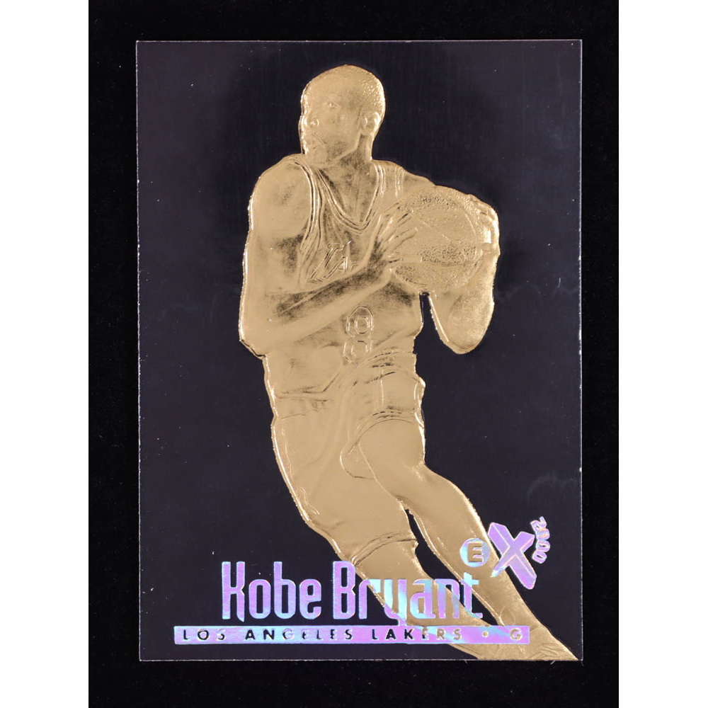 Kobe Bryant 1996-97 Skybox EX-2000 Black 23Kt Gold RC at PristineAuction.com