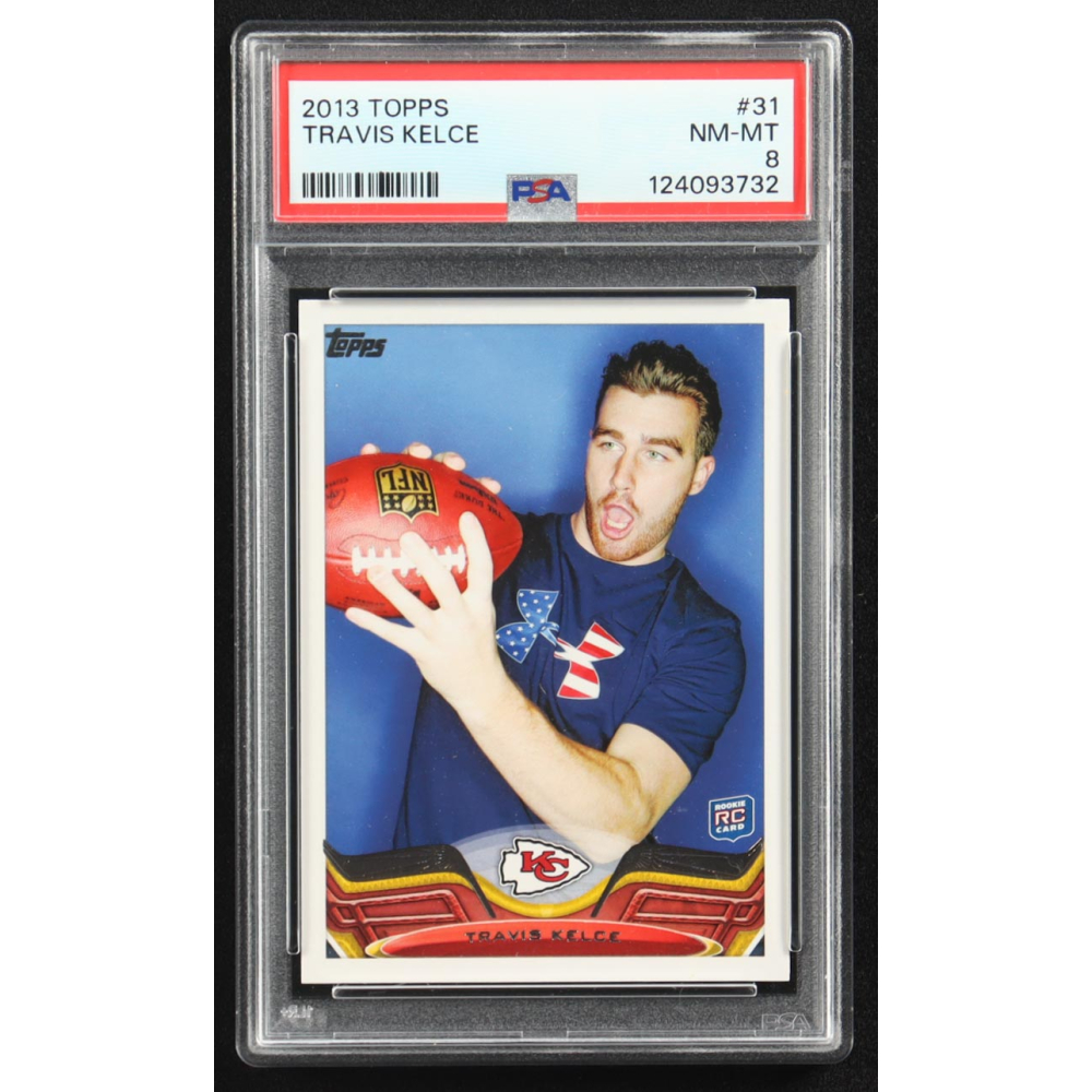 Travis Kelce 2013 Topps #31 RC (PSA 8) at PristineAuction.com