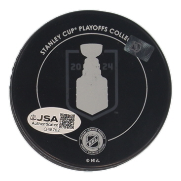 Nick Cousins Signed Panthers 2024 Stanley Cup Champions Commemorative Logo Hockey Puck (JSA) at PristineAuction.com Nick Cousins Signed Panthers 2024 Stanley Cup Champions Commemorative Logo Hockey Puck (JSA) at PristineAuction.com