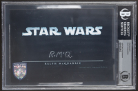 Ralph McQuarrie Signed "Star Wars" 5x7 Photo (BGS) at PristineAuction.com