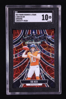 Bo Nix 2024 Rookies & Stars Airborne Longevity Prizm #26 RC (SGC 10) at PristineAuction.com