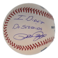 Pete Rose Signed OML Baseball Inscribed "I Didn't Do Steroids" (JSA) at PristineAuction.com