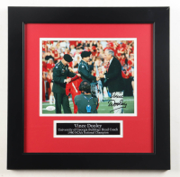 Vince Dooley Signed Georgia Bulldogs Custom Frame Photo (JSA) at PristineAuction.com