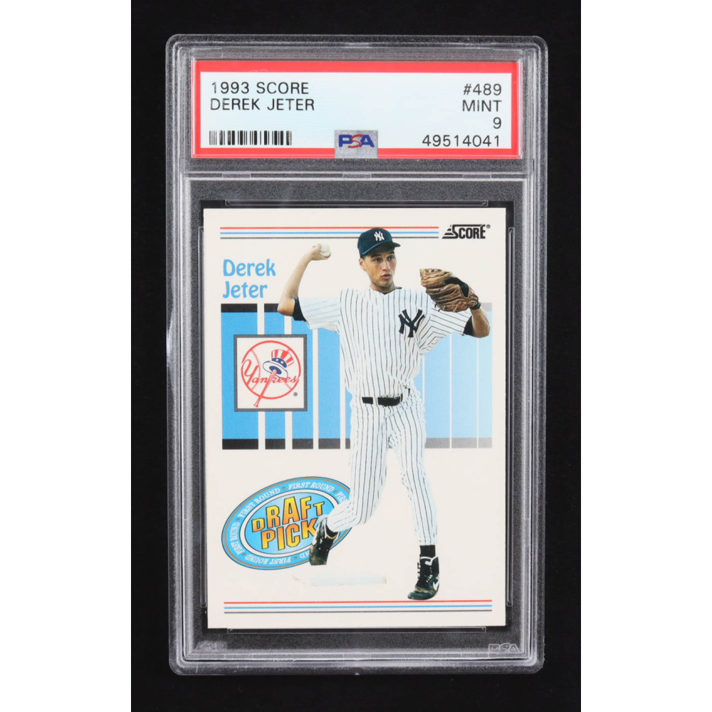 Derek Jeter 1993 Score #489 RC (PSA 9) at PristineAuction.com
