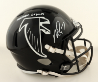 Michael Vick Signed Falcons Full-Size Speed Helmet Inscribed "Madden Legend" (Beckett) at PristineAuction.com