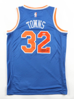 Karl-Anthony Towns Signed Knicks Nike Authentic Jersey (PSA) at PristineAuction.com