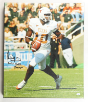 Vince Young Signed Texas Longhorns Canvas Print Inscribed "2005 Nat'l Champs" (Sports Collectibles) at PristineAuction.com
