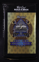 2024 Wild Card 5 Card Draw Stacked Deck Build A Brick National Exclusive Gold Promo Pack of (1) Card at PristineAuction.com