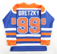Wayne Gretzky Signed Oilers Mitchell & Ness Authentic Captain's Jersey With (PSA) at PristineAuction.com