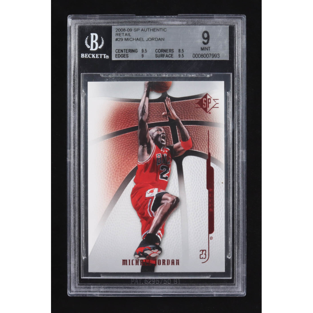 Michael Jordan 2008-09 Upper Deck SP Authentic Retail #29 (BGS 9) at PristineAuction.com