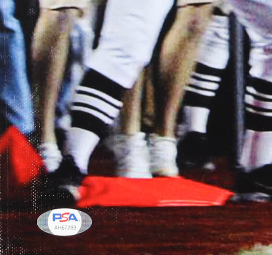 Vince Young Signed Texas Longhorns Canvas Print With Extensive Inscription (PSA) at PristineAuction.com Vince Young Signed Texas Longhorns Canvas Print With Extensive Inscription (PSA) at PristineAuction.com