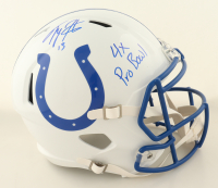 T. Y. Hilton Signed Colts Full-Size Speed Helmet Inscribed "4x Pro Bowl" (JSA) at PristineAuction.com