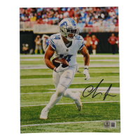 Amon-Ra St. Brown Signed Lions 8x10 Photo (Beckett) at PristineAuction.com