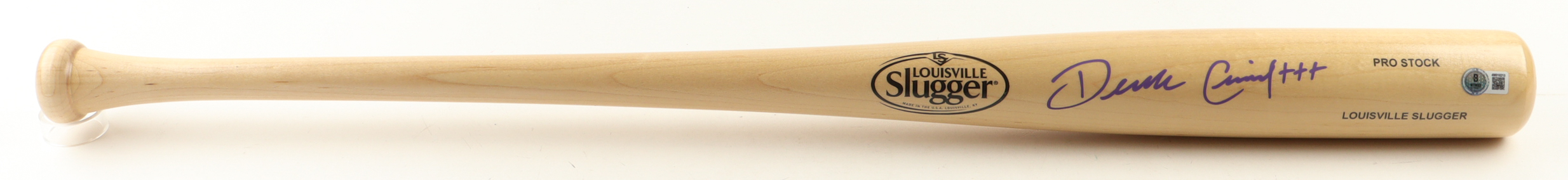 Derek Curiel Signed Louisville Slugger Baseball Bat (Beckett) at PristineAuction.com Derek Curiel Signed Louisville Slugger Baseball Bat (Beckett) at PristineAuction.com